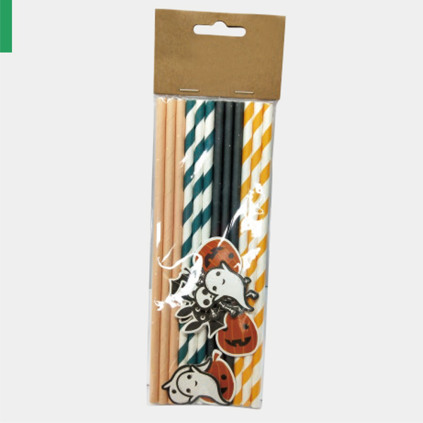 OPP/PLA BAG WITH HEADER CARD FOR SUPERMARKET